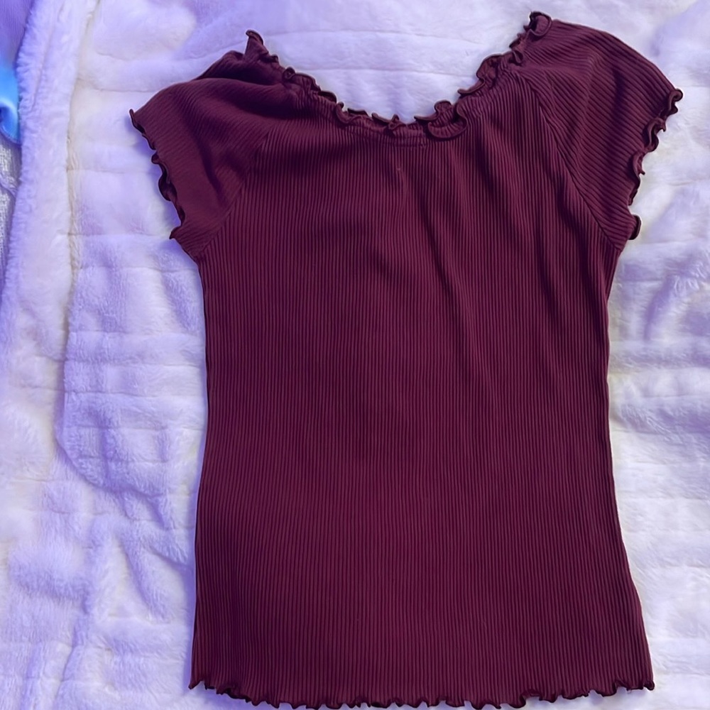 Maroon Shirt